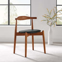 Stalwart Dining Side Chair, Walnut