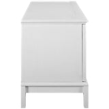 Isle 47" TV Stand in White
