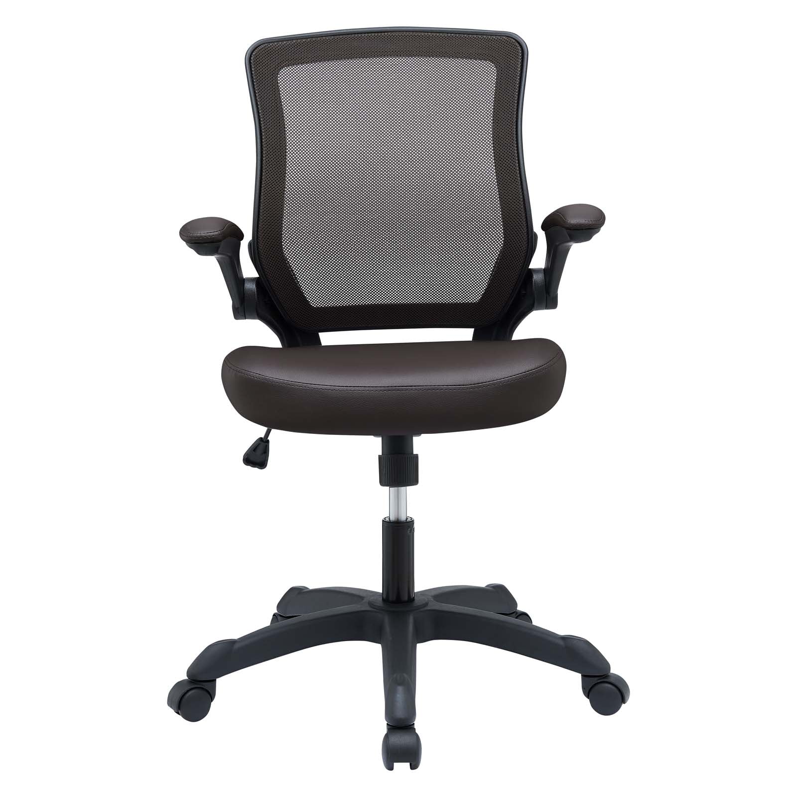 Veer Vinyl Office Chair, Brown