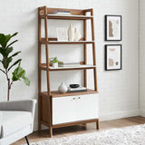 Bixby 33" Bookshelf, Walnut