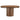 Gratify 60" Round Dining Table, Walnut