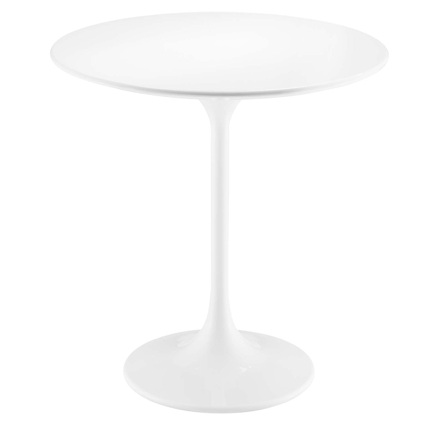 Tulip 20" Round Wood Top Side Table