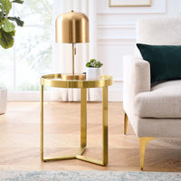 Relay Side Table Gold