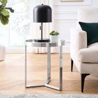 Relay Side Table Silver