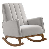 Sway Performance Velvet Rocking Chair