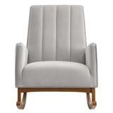 Sway Performance Velvet Rocking Chair