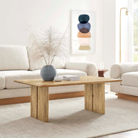 Amistad Wood Coffee Table Oak