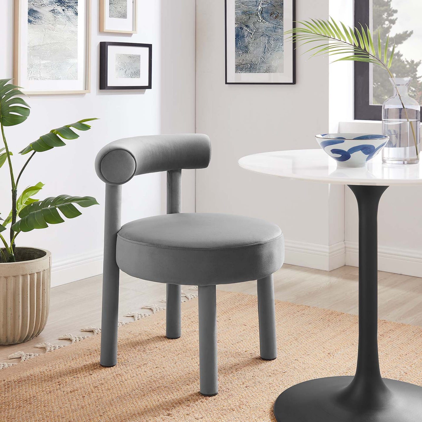 Toulouse Performance Velvet Dining Chair