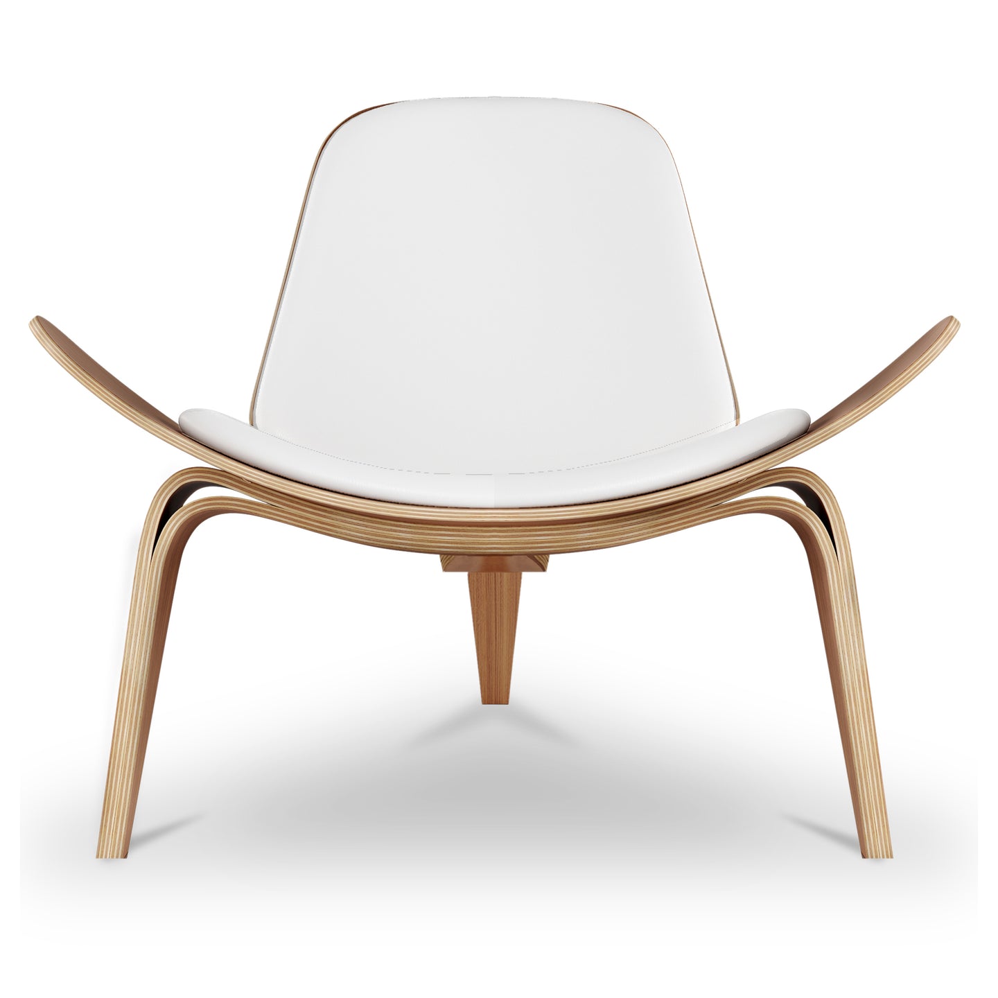 Arch Shell Chair, White