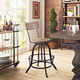 Procure Wood Bar Stool