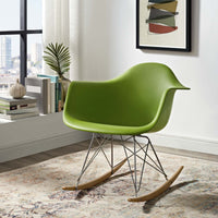 Eiffel Rocker Chair, Green