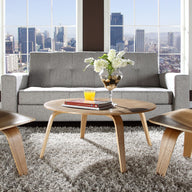 Round  Plywood Coffee Table