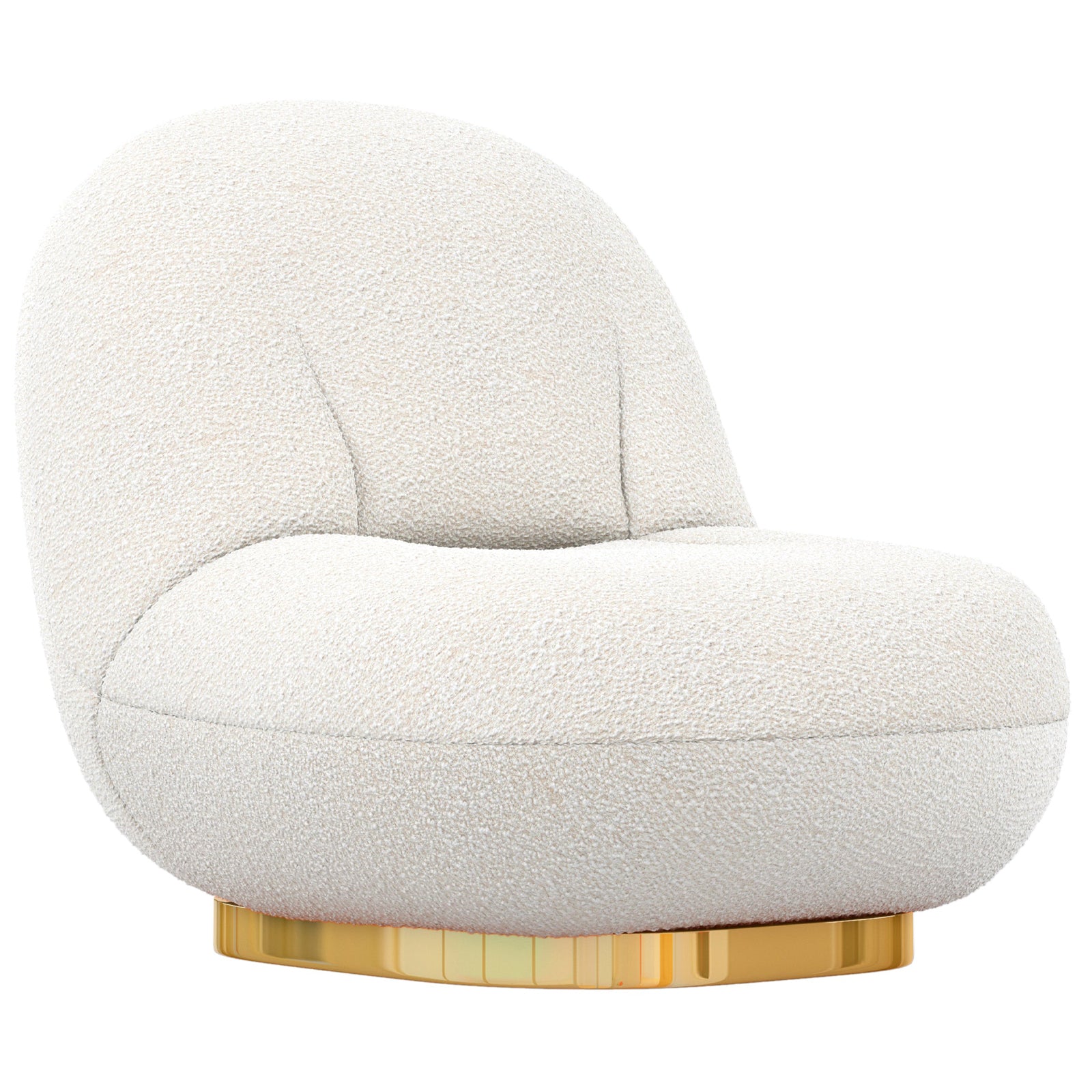 Swivel Chair Gold