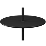 Side Table With Handle, Black