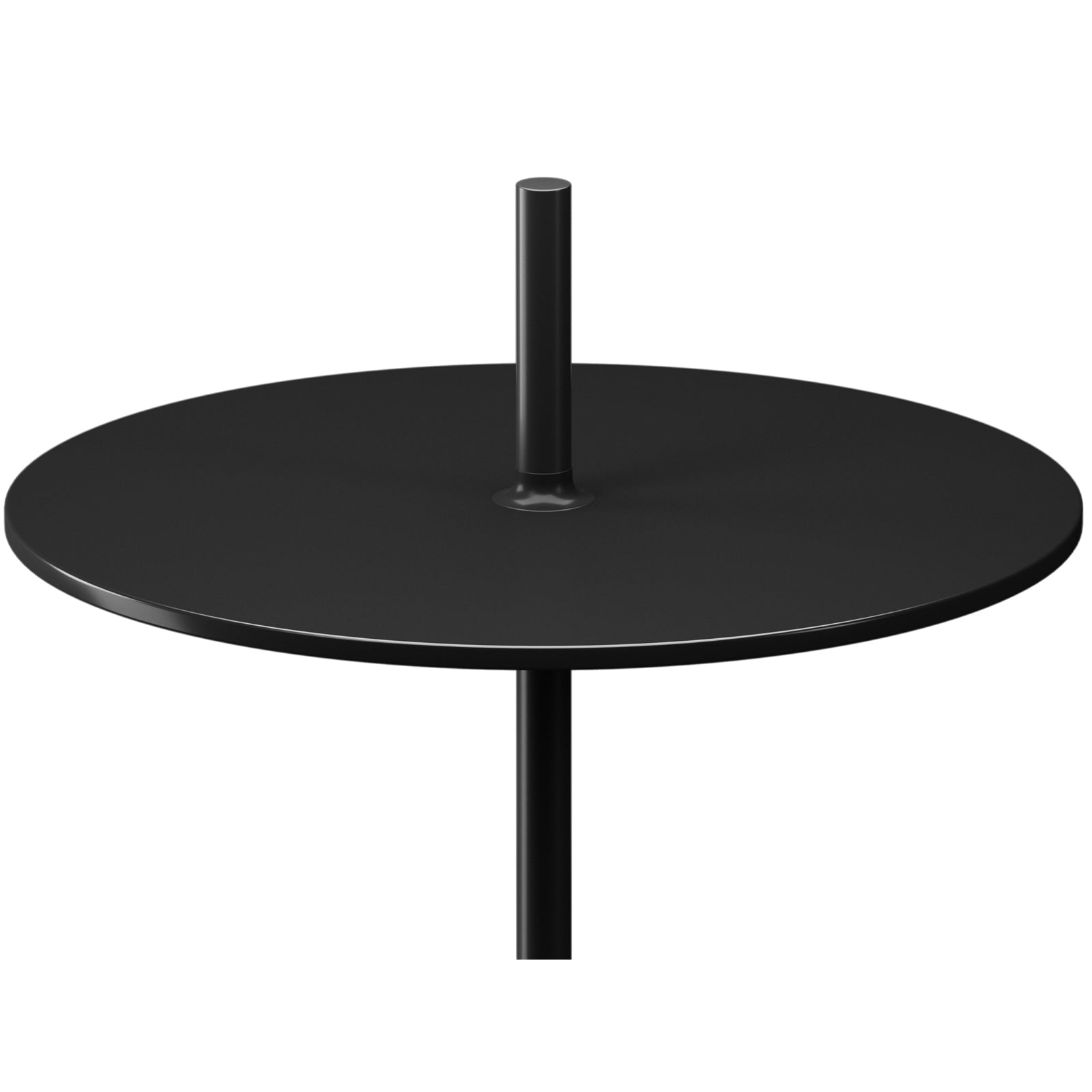 Side Table With Handle, Black