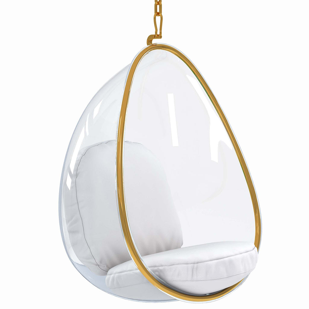 Gold egg online chair