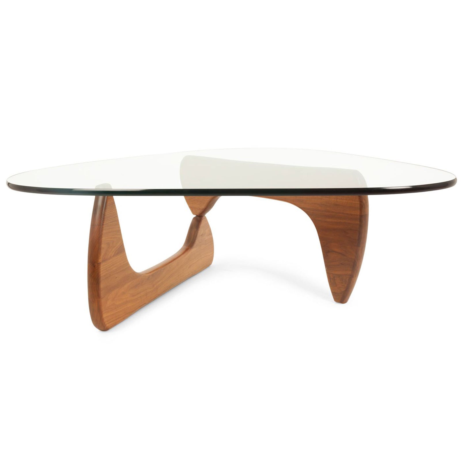 Triangle Coffee Table, Walnut – Stealmod Furniture