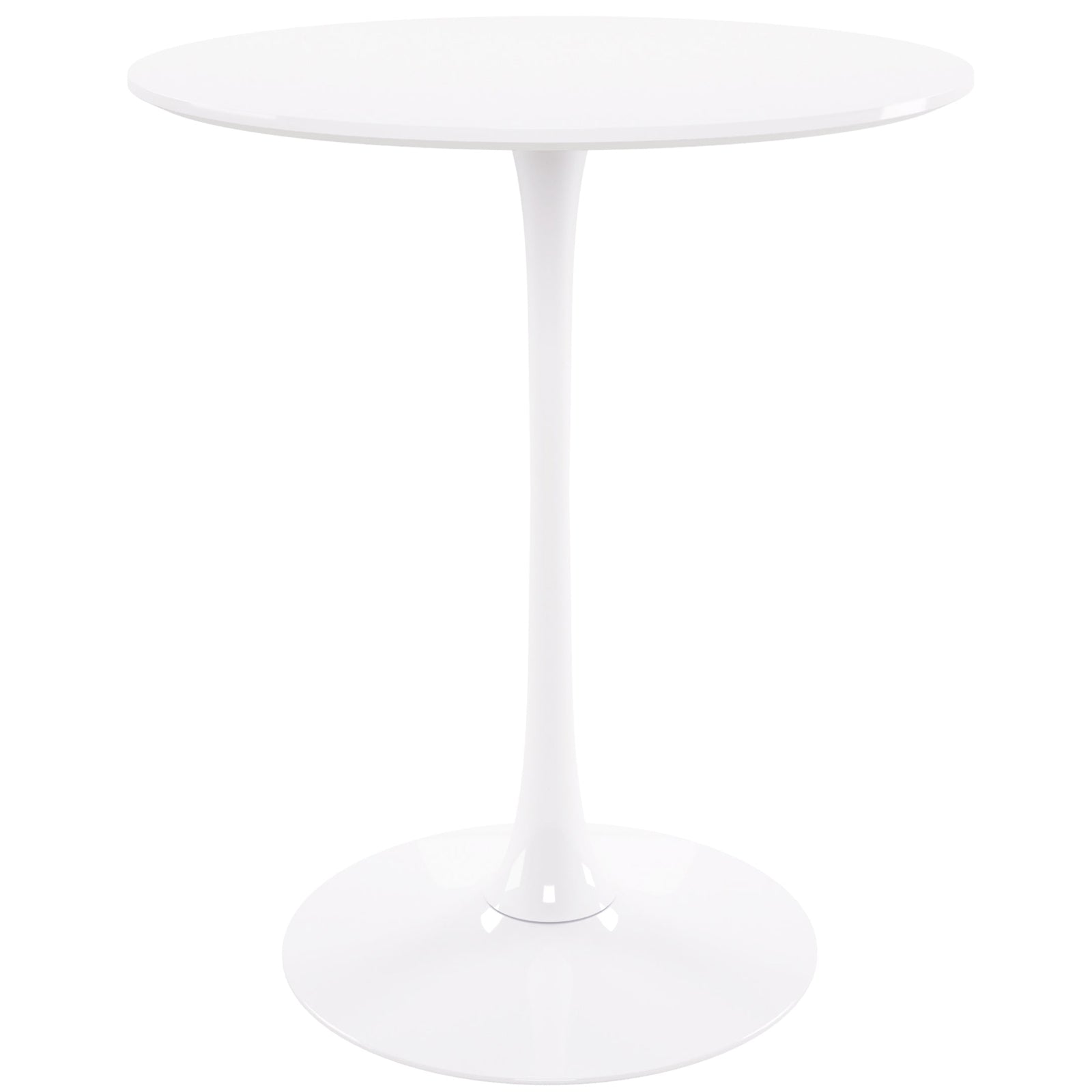 Tulip Wood Top Bar Table, 35.5" Round