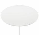 White Wood Top Tulip Bar table