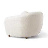 Boucle Swivel Lounge Chair