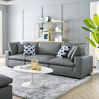 Haven Vegan Leather 3-Seater Sofa